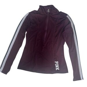 PINK Victoria's Secret Burgundy Sport Top Size M